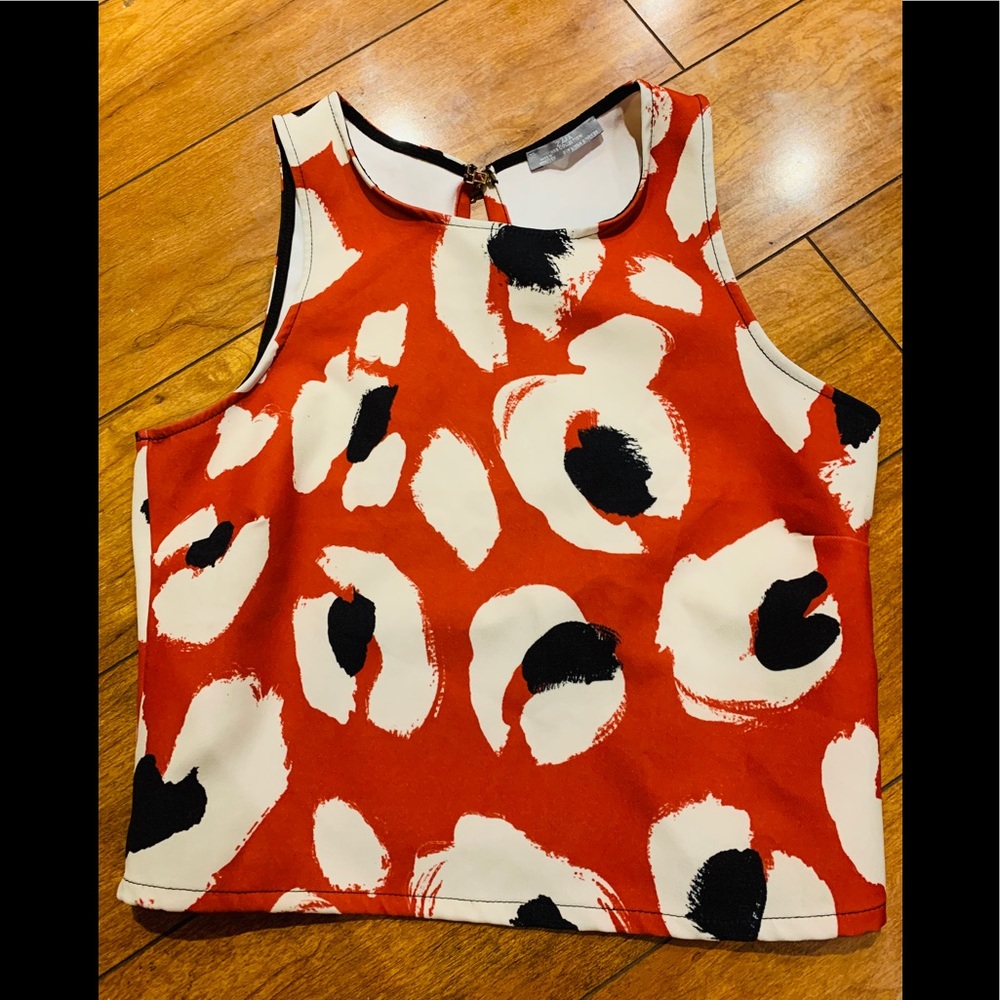 Zara crop top size small